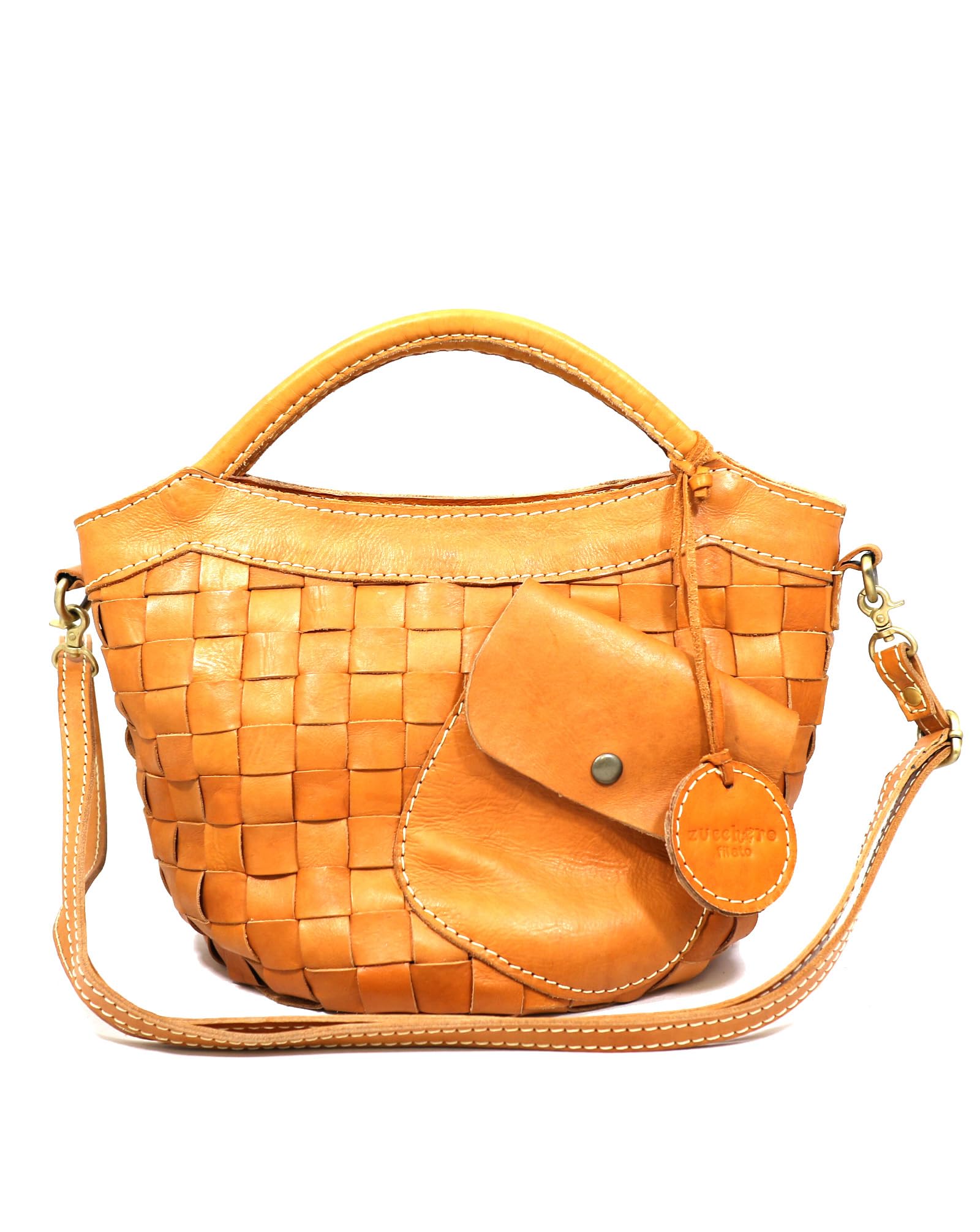 ZUCCHERO Women s Genuine Leather Large Capacity Crossbody2-Way Handbag, Brown, 48068
ZUCCHERO Women s Genuine Leather Large Capacity Crossbody2-Way Handbag, Brown, 48068