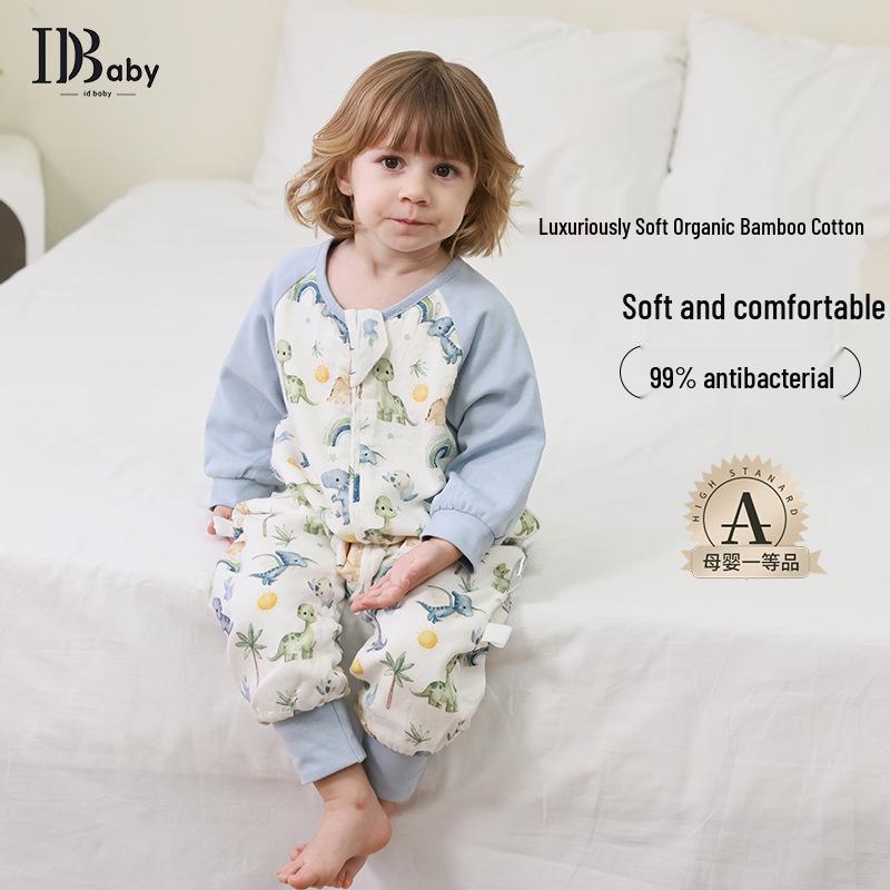 IDBABY Bamboo Fiber Kick-Proof Baby Sleeping Bag for All Seasons - Split-Leg Design for Spring, Summer, and Autumn. S
IDBABY Bamboo Fiber Kick-Proof Baby Sleeping Bag for All Seasons - Split-Leg Design for Spring, Summer, and Autumn. S