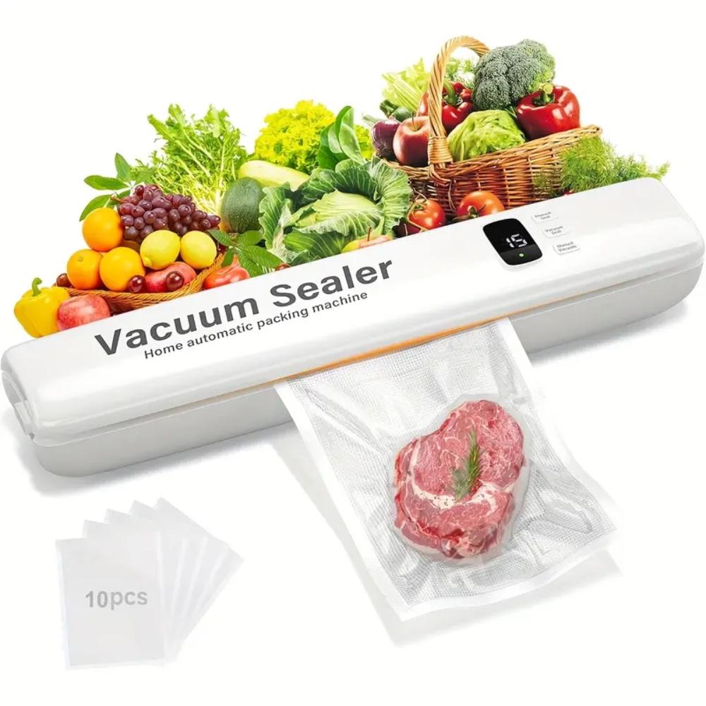 3-in-1 Automatic Vacuum Sealer Machine with Air Humidifier, Aroma Diffuser, Essential Oil Diffuser & Aromatherapy Machine, Upgra білий
3-in-1 Automatic Vacuum Sealer Machine with Air Humidifier, Aroma Diffuser, Essential Oil Diffuser & Aromatherapy Machine, Upgra білий
