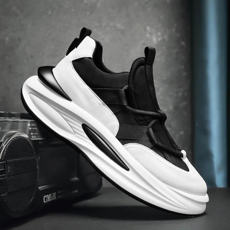 Men s Spring New Breathable Lightweight Soft Soled Sports Shoes, Fashionable Thick Soled Height Increasing Casual Shoes 39 чёрный
Men s Spring New Breathable Lightweight Soft Soled Sports Shoes, Fashionable Thick Soled Height Increasing Casual Shoes 39 чёрный