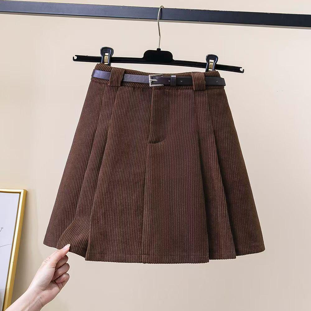 Corduroy Pleated High-Waisted Bodycon Mini Skirt - 2025 Autumn/Winter Collection 4XL кавовий
Corduroy Pleated High-Waisted Bodycon Mini Skirt - 2025 Autumn/Winter Collection 4XL кавовий