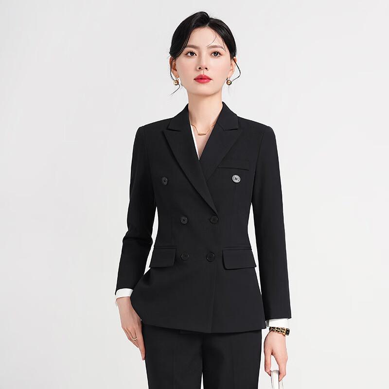Tieluoman Women s Double-Breasted Business Suit Set L
Tieluoman Women s Double-Breasted Business Suit Set L