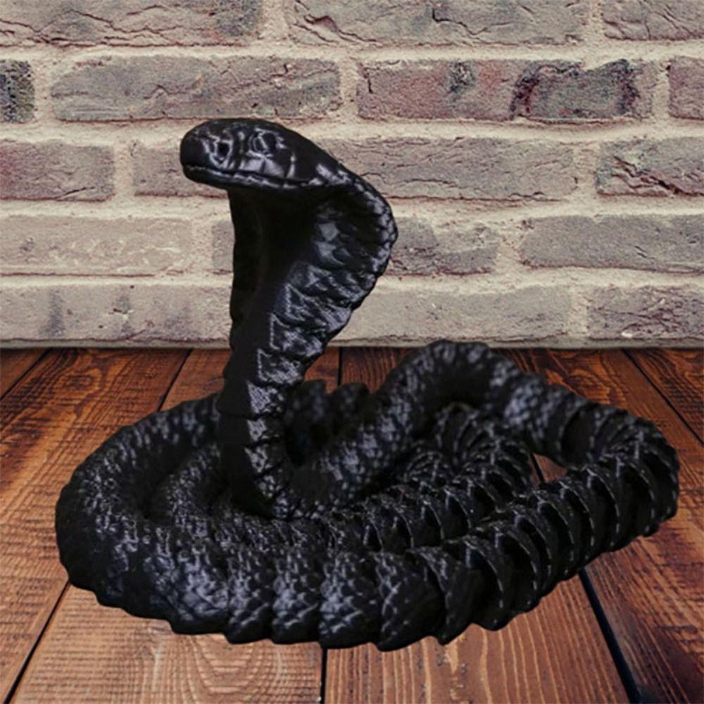 30/45/60cm Cobra Ornament Multicolor 3D Printing Model Animal Simulation Model Car Decoration 30cm-Style 5
30/45/60cm Cobra Ornament Multicolor 3D Printing Model Animal Simulation Model Car Decoration 30cm-Style 5