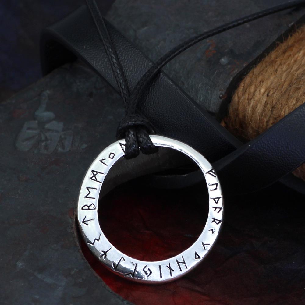 Viking Rune Letter Necklace Pendant for Men & Women - Long Sweater Chain Ornament
Viking Rune Letter Necklace Pendant for Men & Women - Long Sweater Chain Ornament