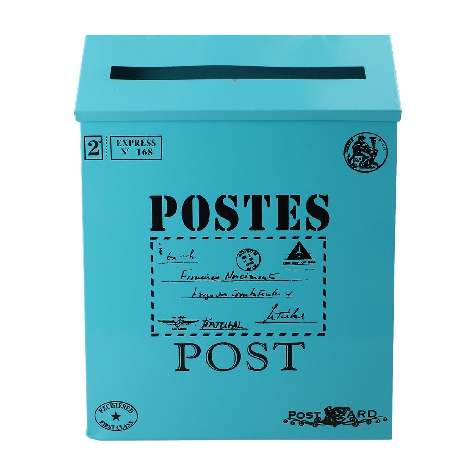 For Home Decoration Metal Mail Collection Vintage Mailbox Photography Props Mail Collection Ample Storage Space синій
For Home Decoration Metal Mail Collection Vintage Mailbox Photography Props Mail Collection Ample Storage Space синій