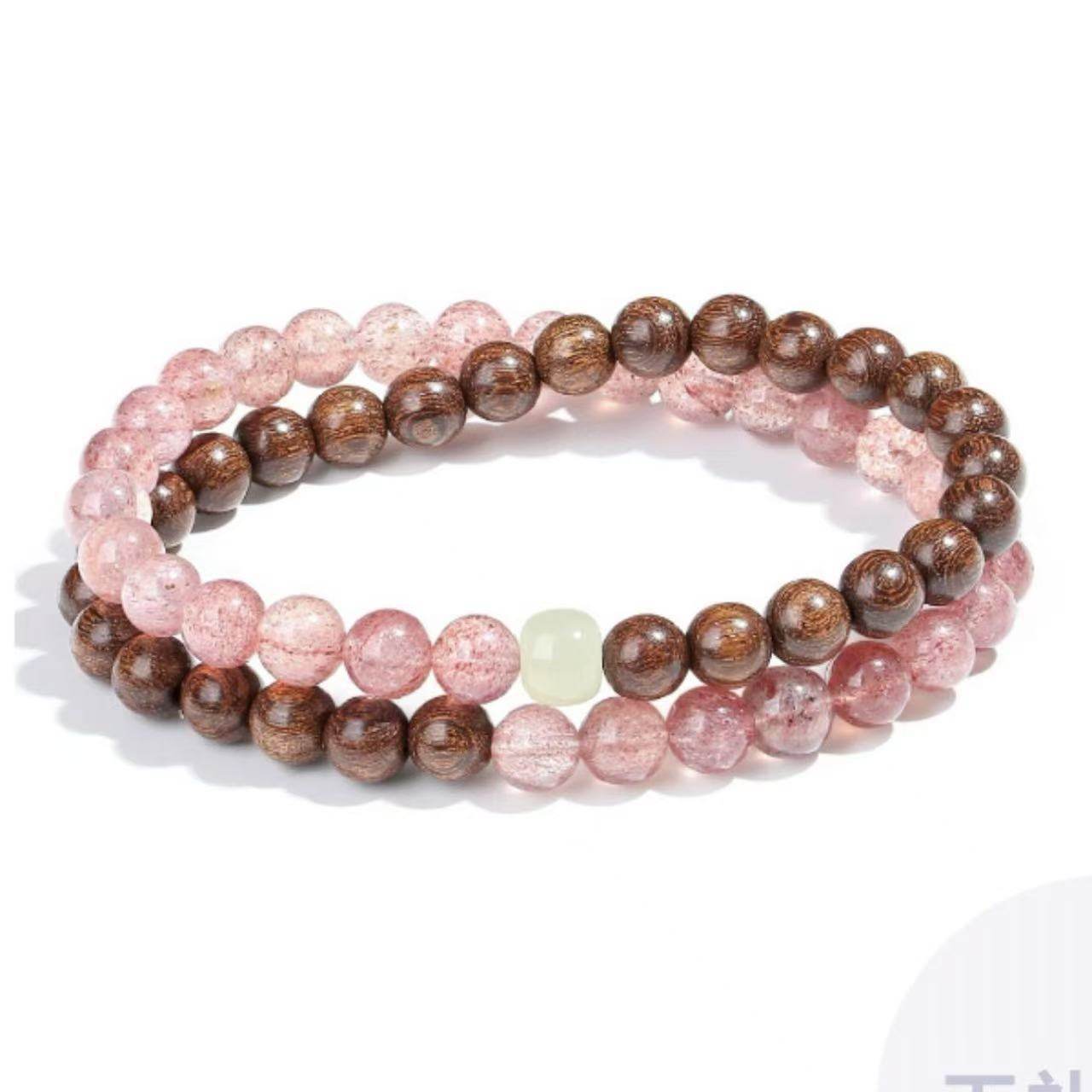 Putuo Mountain Golden Sandalwood Bracelet, New Chinese Style, Exquisite and Versatile, Artistic Retro, Suitable for Layered Wear, Brings Good Luck Sandalwood bracelet+Straw
Putuo Mountain Golden Sandalwood Bracelet, New Chinese Style, Exquisite and Versatile, Artistic Retro, Suitable for Layered Wear, Brings Good Luck Sandalwood bracelet+Straw