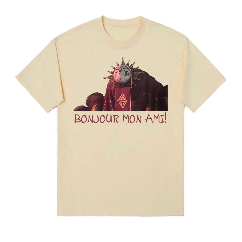 Bonjour Mon Ami Esquire Shirt Expedition Gaming Tshirts Unisex Women Fashion Oversized T Shirt Summer Comfort 100 Cotton Tshirt 4XL
Bonjour Mon Ami Esquire Shirt Expedition Gaming Tshirts Unisex Women Fashion Oversized T Shirt Summer Comfort 100 Cotton Tshirt 4XL