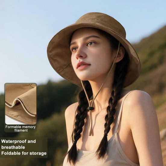 Women Hat Fisherman Style Solid Color Basin Hat with Reflective Stripe Lace-Up Dome Design Bucket Hat чорний
Women Hat Fisherman Style Solid Color Basin Hat with Reflective Stripe Lace-Up Dome Design Bucket Hat чорний