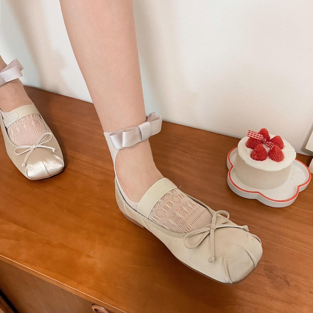 Бретельки дышащие носки в стиле Y2k Lolita Jk Ballet Socks кружевные носки в японском стиле носки-лодочки с бантом beige-Bow Tie
Бретельки дышащие носки в стиле Y2k Lolita Jk Ballet Socks кружевные носки в японском стиле носки-лодочки с бантом beige-Bow Tie