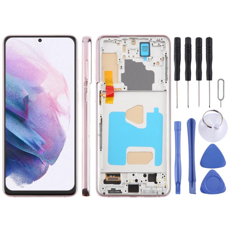 Для Samsung Galaxy S21+ SM-G996B 6,58-дюймовий TFT LCD екран з сенсорним шаром, повна збірка з рамкою, не підтримує розпізнавання відбитків пальців золотистий
Для Samsung Galaxy S21+ SM-G996B 6,58-дюймовий TFT LCD екран з сенсорним шаром, повна збірка з рамкою, не підтримує розпізнавання відбитків пальців золотистий
