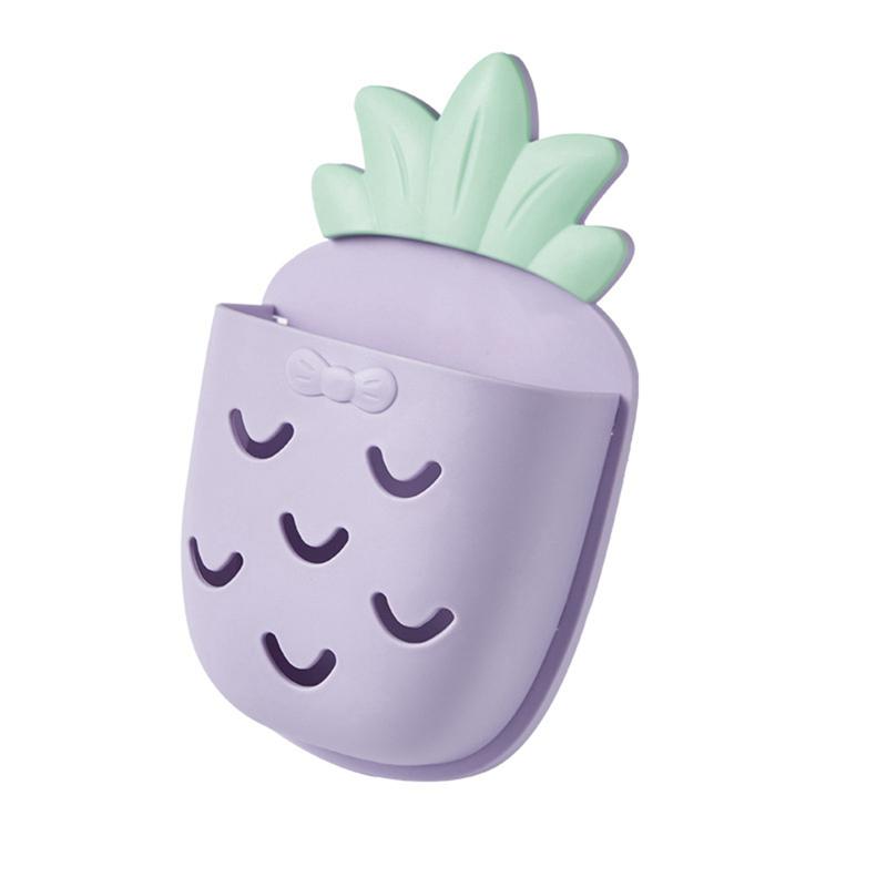 Настенная корзина для хранения, держатель для туалетных принадлежностей для ванной комнаты со сливным отверстием, подвесной органайзер в форме ананаса с рисунком для домашней комнаты
Настенная корзина для хранения, держатель для туалетных принадлежностей для ванной комнаты со сливным отверстием, подвесной органайзер в форме ананаса с рисунком для домашней комнаты