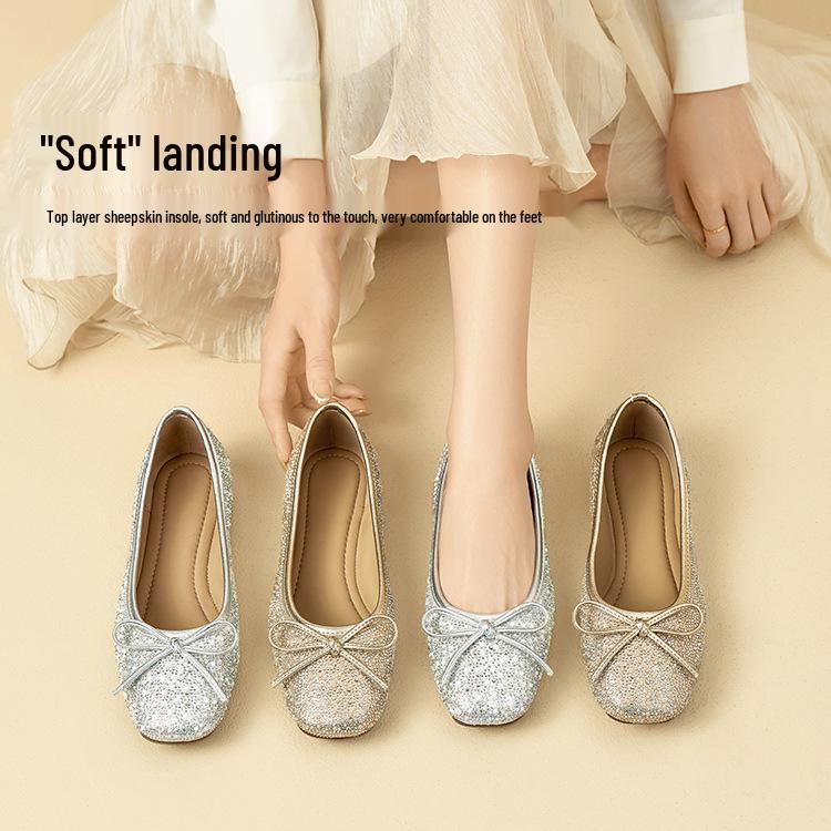 2025 Women s Genuine Leather Rhinestone Mary Jane Flats - Soft Sole & Upper, Versatile Low-Cut Casual Shoes 40 срібний
2025 Women s Genuine Leather Rhinestone Mary Jane Flats - Soft Sole & Upper, Versatile Low-Cut Casual Shoes 40 срібний