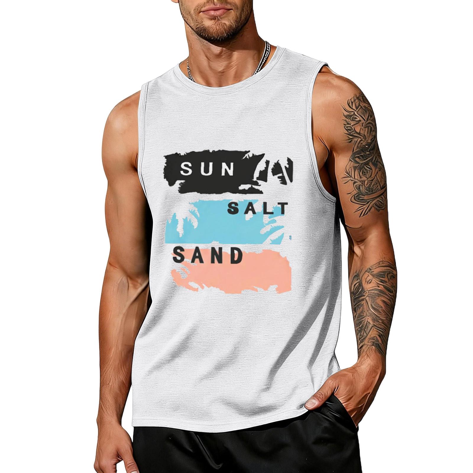 Men s loose and casual Hawaiian print sleeveless shirt XL білий
Men s loose and casual Hawaiian print sleeveless shirt XL білий