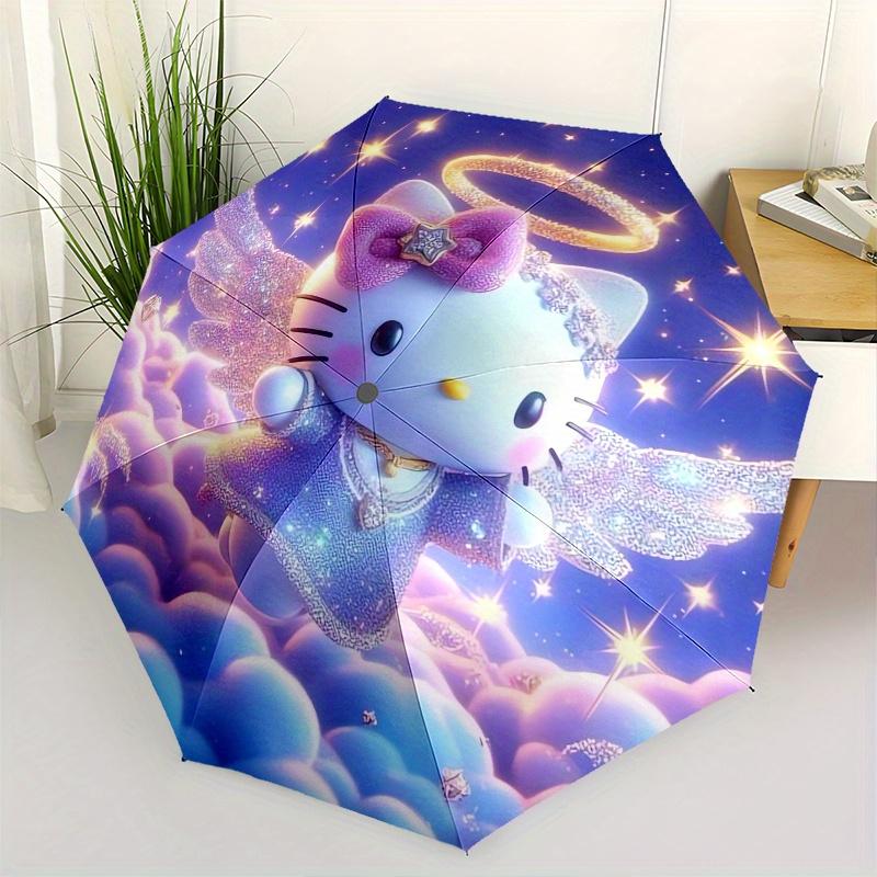 Hello Kitty Automatic Folding Umbrella-Simple 8-Rib Design, Bright Cartoon Pattern, Durable Iron Frame, Suitable For Travel, Outdoor, Beach-
Hello Kitty Automatic Folding Umbrella-Simple 8-Rib Design, Bright Cartoon Pattern, Durable Iron Frame, Suitable For Travel, Outdoor, Beach-