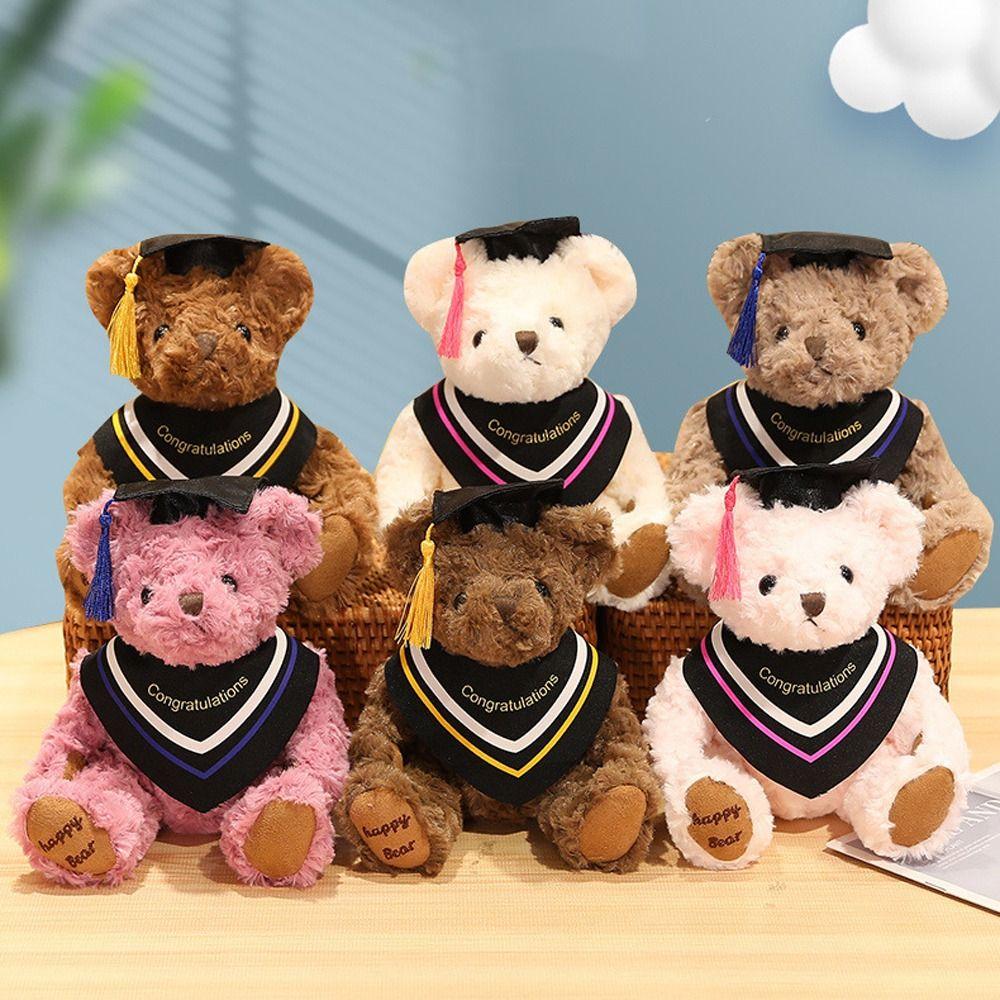 Cartoon Graduation Plush Bear Soft Plush Toy Party Supplies Bear Doll Classroom Decor білий
Cartoon Graduation Plush Bear Soft Plush Toy Party Supplies Bear Doll Classroom Decor білий
