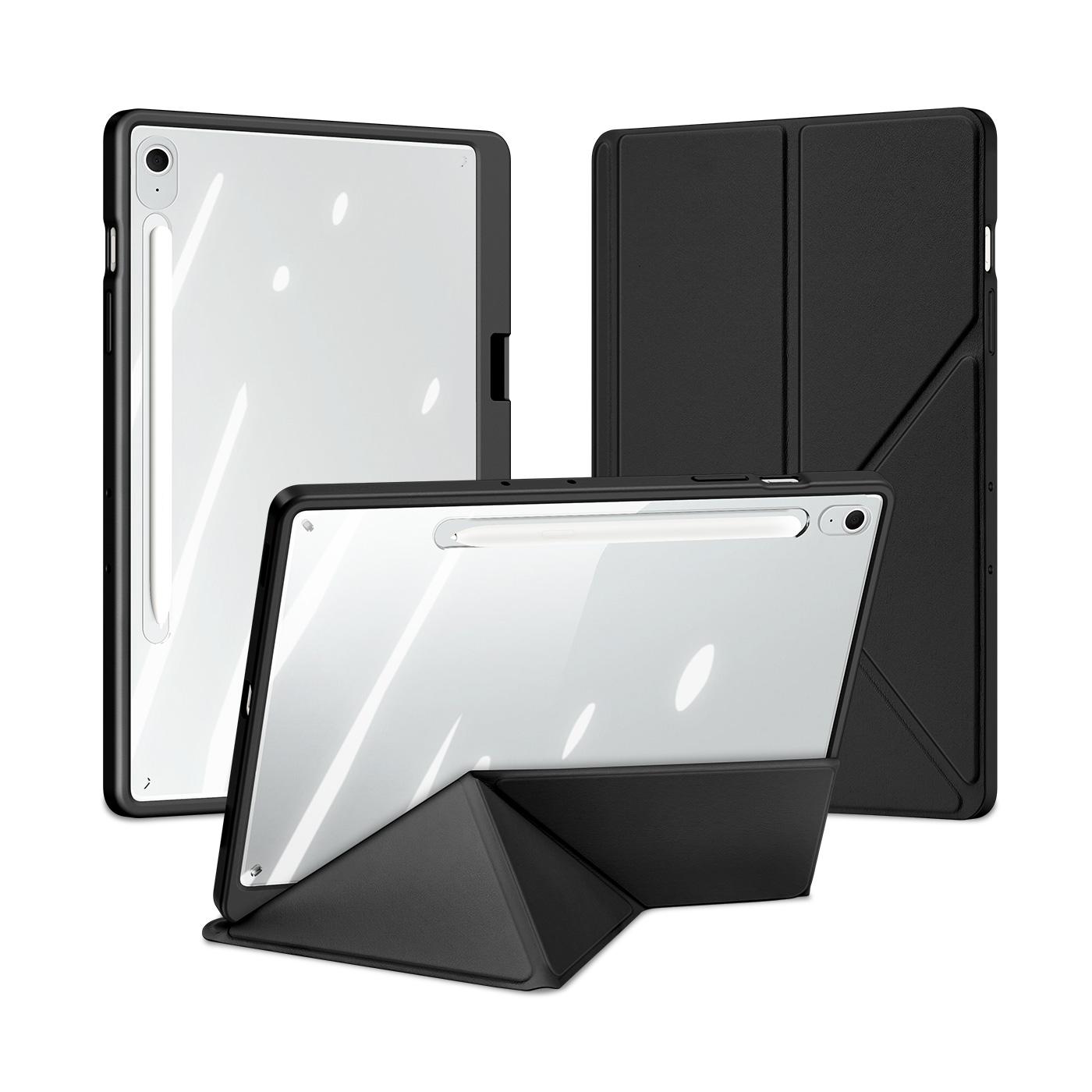 For Samsung Galaxy Tab S10 FE+ Case DUX DUCIS Magi Series Detachable Origami Stand Leather+PC+TPU Clear Back Cover Pink
For Samsung Galaxy Tab S10 FE+ Case DUX DUCIS Magi Series Detachable Origami Stand Leather+PC+TPU Clear Back Cover Pink