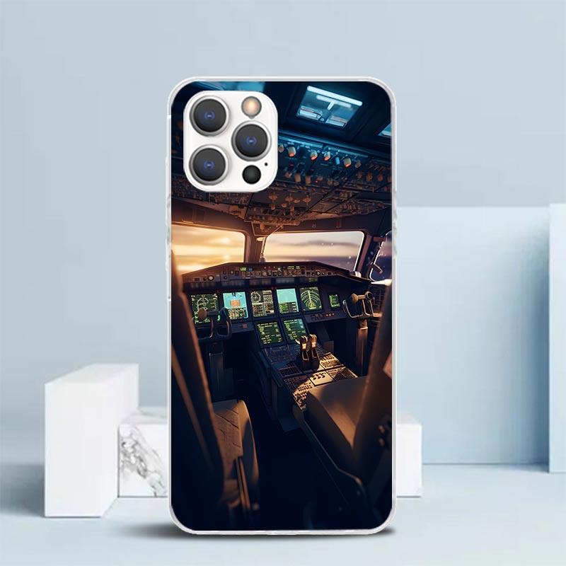Aviation Aeroplane Pilot Cockpit Soft Cover for iPhone 16 17 Air 15 14 Pro Max 16E Phone Case 13 Mini 12 11 7 SE 8 Print Pattern iPhone 17
Aviation Aeroplane Pilot Cockpit Soft Cover for iPhone 16 17 Air 15 14 Pro Max 16E Phone Case 13 Mini 12 11 7 SE 8 Print Pattern iPhone 17