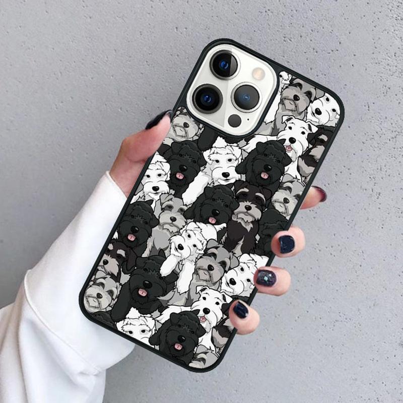 Schnauzer Puppy Dog Phone Case For iPhone 17 Air 16 15 14 plus 11 12 13 Pro max Soft Bumper Shell Cover coque iPhone 11pro max
Schnauzer Puppy Dog Phone Case For iPhone 17 Air 16 15 14 plus 11 12 13 Pro max Soft Bumper Shell Cover coque iPhone 11pro max