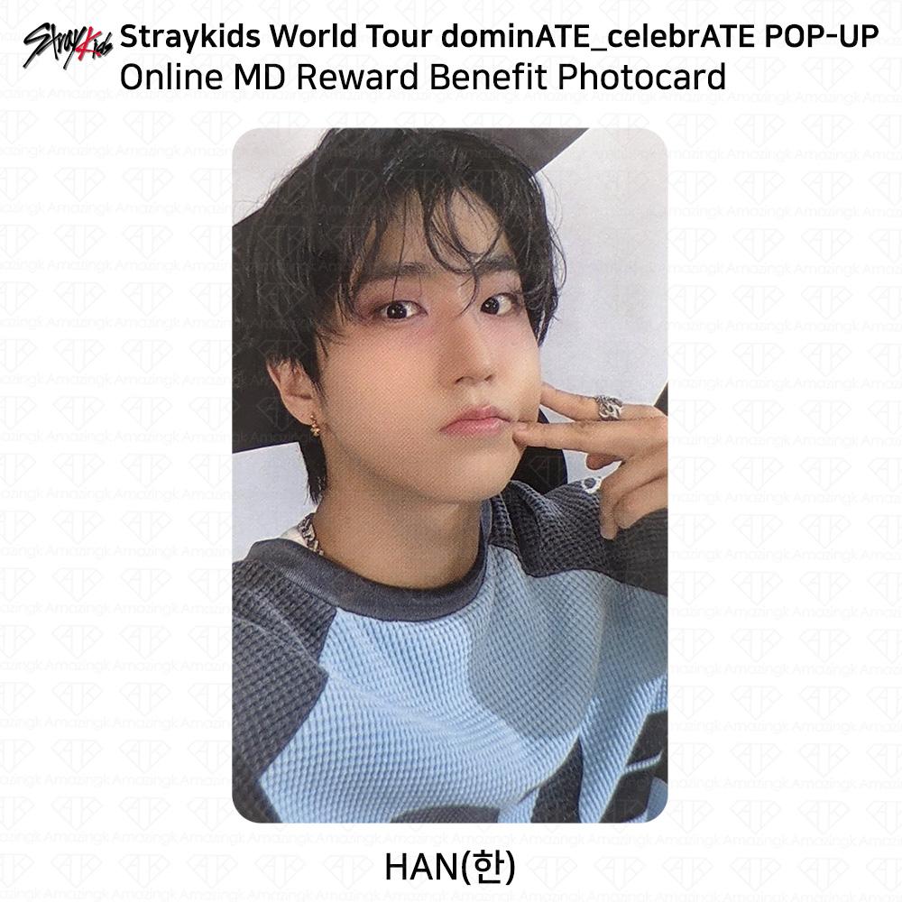 Stray Kids Світовий тур DominATE_celebrATE Онлайн MD Винагорода Пільга Фотокартка KPOP Han
Stray Kids Світовий тур DominATE_celebrATE Онлайн MD Винагорода Пільга Фотокартка KPOP Han