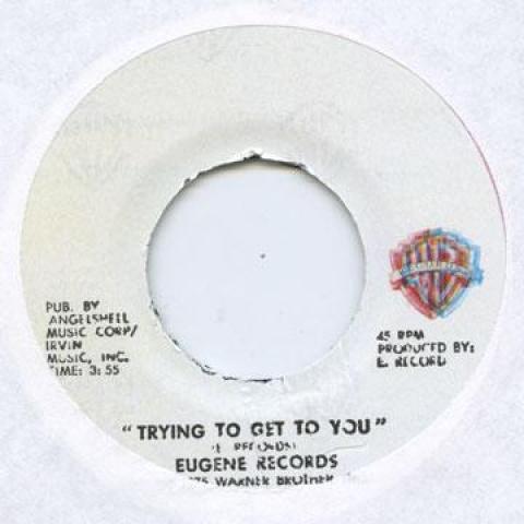 7inch Record EUGENE RECORD - Trying To Get To You / Love And Fun WBS8570 Warner Bros. 1975 Jamaica Soul/Funk
7inch Record EUGENE RECORD - Trying To Get To You / Love And Fun WBS8570 Warner Bros. 1975 Jamaica Soul/Funk