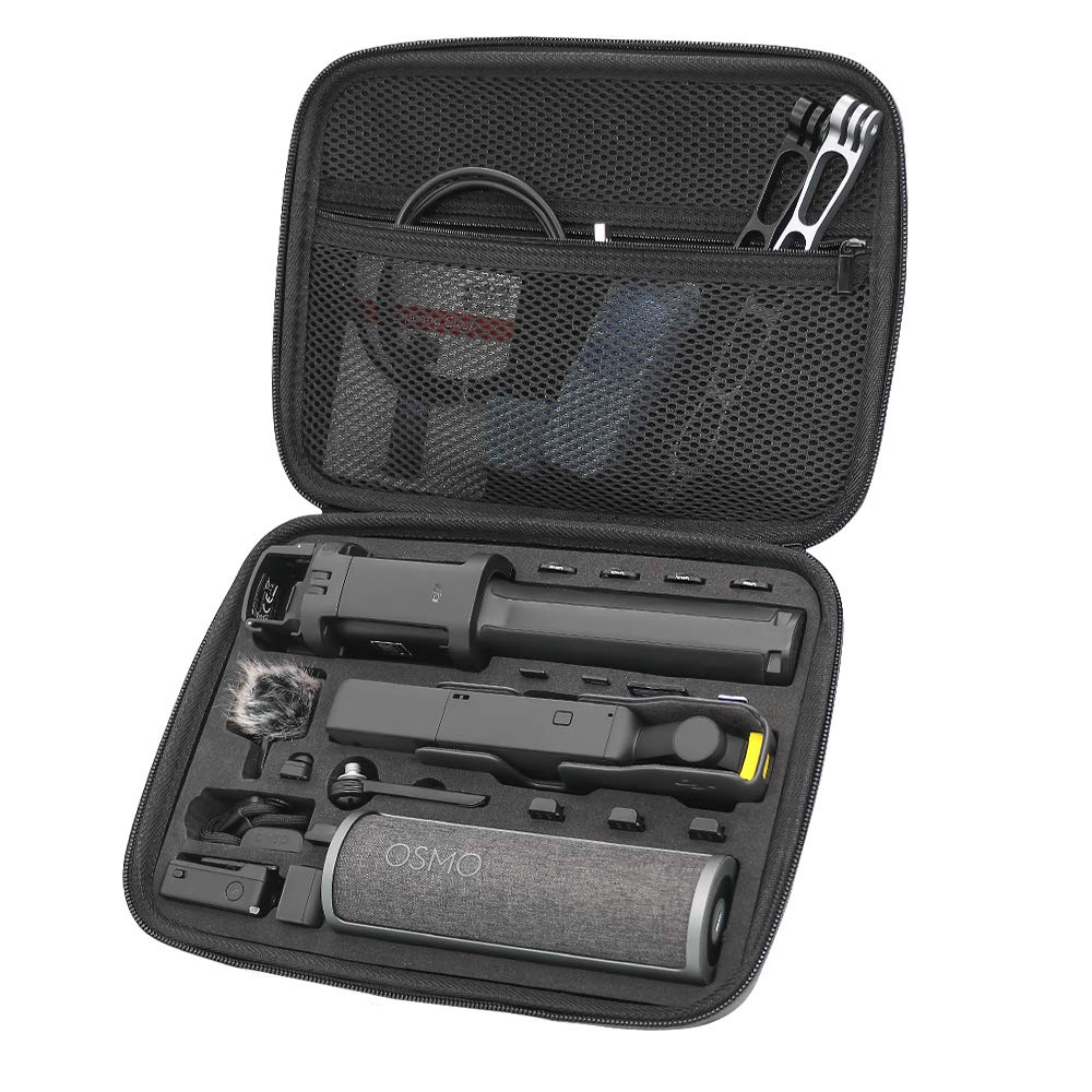Medium Osmo Pocket 2 Portable Carrying Case Compatible with DJI Osmo Pocket Travel Storage Bag for DJI osmo Pocket 2 Accessories Surface-Waterproof чорний
Medium Osmo Pocket 2 Portable Carrying Case Compatible with DJI Osmo Pocket Travel Storage Bag for DJI osmo Pocket 2 Accessories Surface-Waterproof чорний