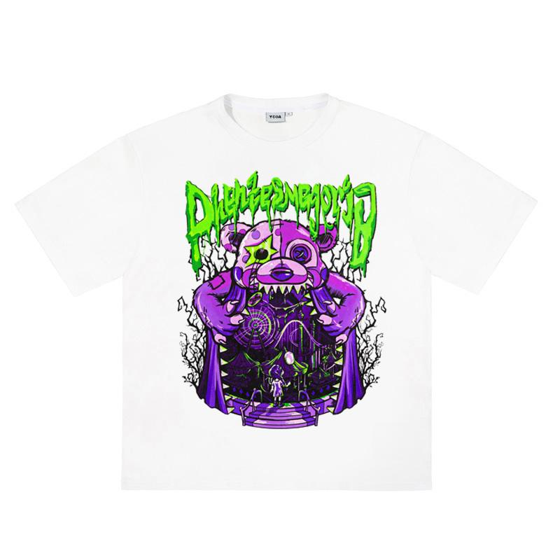 Mens TShirts Funhouse Bear Graphic Streetwear Vintage Grunge Cotton Printed Tops Tees Short Sleeve Tees Oversized Y2k Clothing S
Mens TShirts Funhouse Bear Graphic Streetwear Vintage Grunge Cotton Printed Tops Tees Short Sleeve Tees Oversized Y2k Clothing S