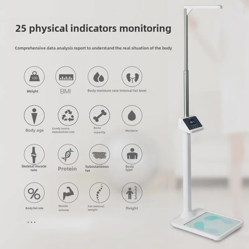 Ультразвуковые Bluetooth-весы для измерения роста и веса с голосовым управлением и измерением процента жира в организме White
Ультразвуковые Bluetooth-весы для измерения роста и веса с голосовым управлением и измерением процента жира в организме White