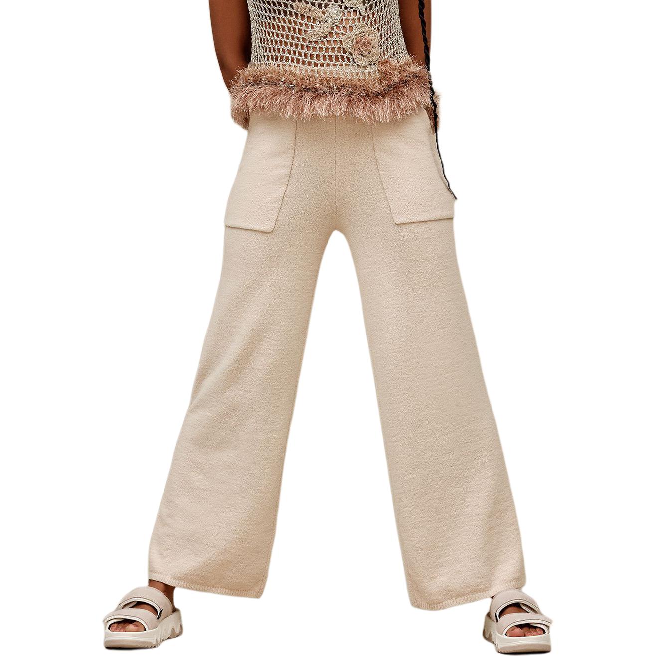 UGG Solid Color Elastic Waist Straight Leg Casual Pants Women bottoms Beige 1167375-SAN S
UGG Solid Color Elastic Waist Straight Leg Casual Pants Women bottoms Beige 1167375-SAN S