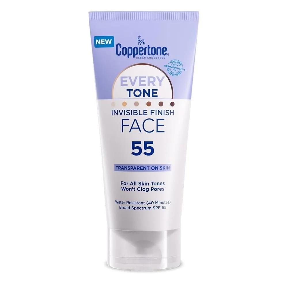 Coppertone Every Tone Invisible Finish Face Sunscreen 59ml 1 Pack Face
Coppertone Every Tone Invisible Finish Face Sunscreen 59ml 1 Pack Face