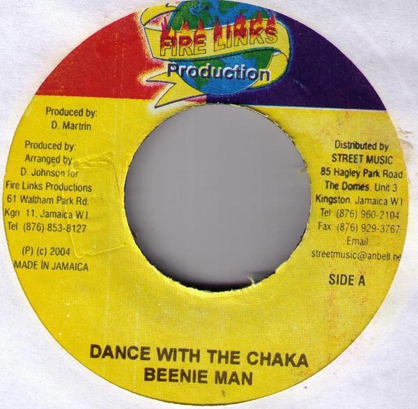 7-дюймовая пластинка BEENIE MAN - Dance With The Chaka NONE Fire Links Prod 2004 Ямайка Регги, Ска и Даб Б/у
7-дюймовая пластинка BEENIE MAN - Dance With The Chaka NONE Fire Links Prod 2004 Ямайка Регги, Ска и Даб Б/у