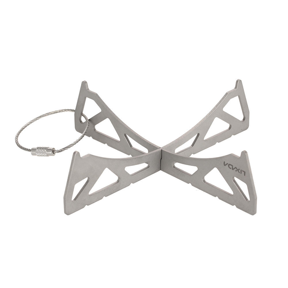 Lixada уличная портативная мини-подставка для плиты, крестовая подставка из титана/нержавеющей стали, кронштейн для плиты, подставка для горшка Titanium
Lixada уличная портативная мини-подставка для плиты, крестовая подставка из титана/нержавеющей стали, кронштейн для плиты, подставка для горшка Titanium