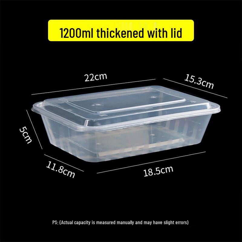 Disposable Rectangular Plastic Food Containers with Lids
Disposable Rectangular Plastic Food Containers with Lids