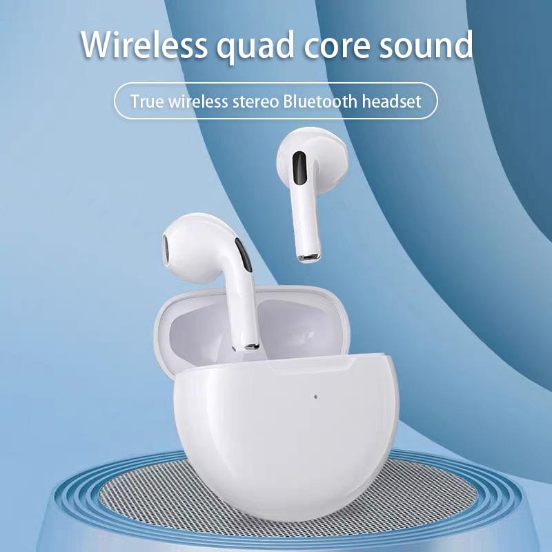Pro 6 TWS Wireless Headphones with Mic Fone Bluetooth Earphones Sport Running Headset for Apple iPhone Xiaomi Pro6 Earbuds рожевий
Pro 6 TWS Wireless Headphones with Mic Fone Bluetooth Earphones Sport Running Headset for Apple iPhone Xiaomi Pro6 Earbuds рожевий