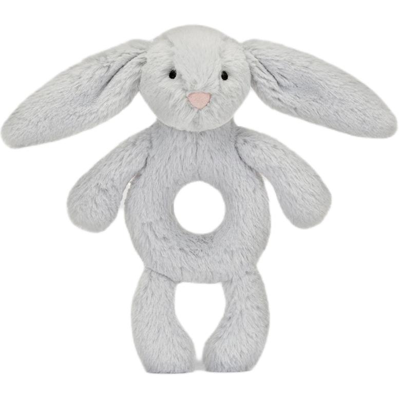 JELLYCAT Shy Grey Rabbit Ring Rattle Doll Plush Doll 18cm high
JELLYCAT Shy Grey Rabbit Ring Rattle Doll Plush Doll 18cm high