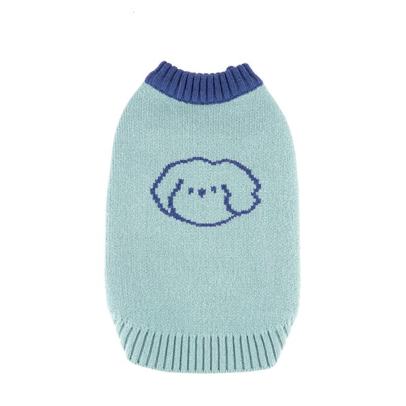 Autumn and winter pet small animal sweater vest, cat and dog pet clothes Teddy Schnauzer pet vest L
Autumn and winter pet small animal sweater vest, cat and dog pet clothes Teddy Schnauzer pet vest L