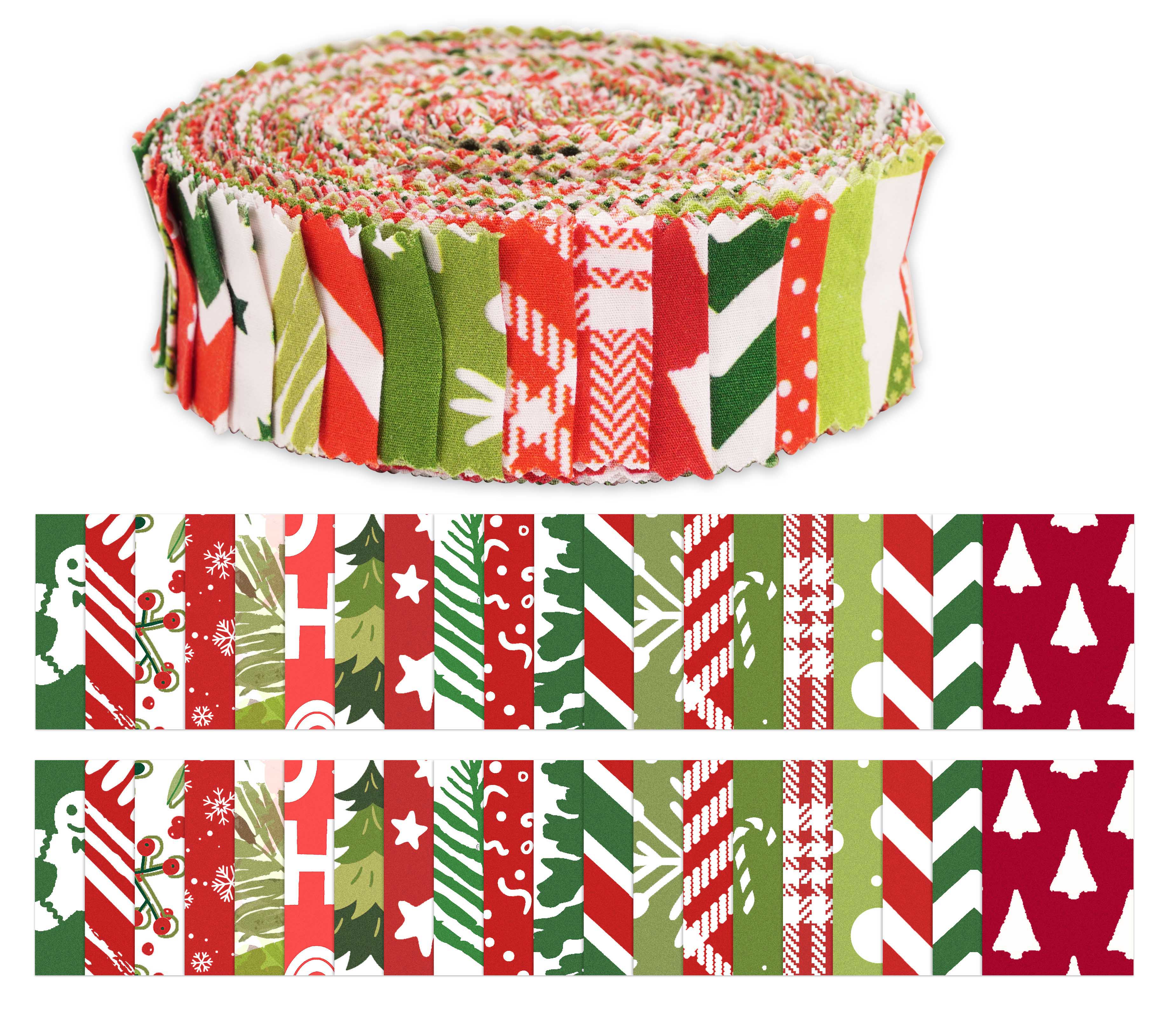 Soimoi, 40 шт. Різдвяний принт, попередньо нарізані тканини, смужки, згорнуті 1,5x42 дюймів, бавовняні желе в рулонах для квілтингу - червоні та 1.5x42inches червоний
Soimoi, 40 шт. Різдвяний принт, попередньо нарізані тканини, смужки, згорнуті 1,5x42 дюймів, бавовняні желе в рулонах для квілтингу - червоні та 1.5x42inches червоний