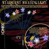 Solar Ground Independence Day Star String Lights American Flag Lights Courtyard Garden Decorative Lights