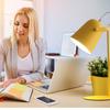 LED Desk Lamp Metal Nordic Table Lamp Eye Protection Reading Lamp Book Light For Reading Office Pink Lamp Lamparas De Mesa