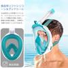 HEARTST Full Face Snorkel Mask, 180° Ultra Wide Angle Double