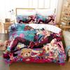 3D Anime Toilet Bound Hanako Kun Bedding Set,Duvet Cover Bed Set Quilt Cover Pillowcase,King Queen Twin Size Boys Girls Adults