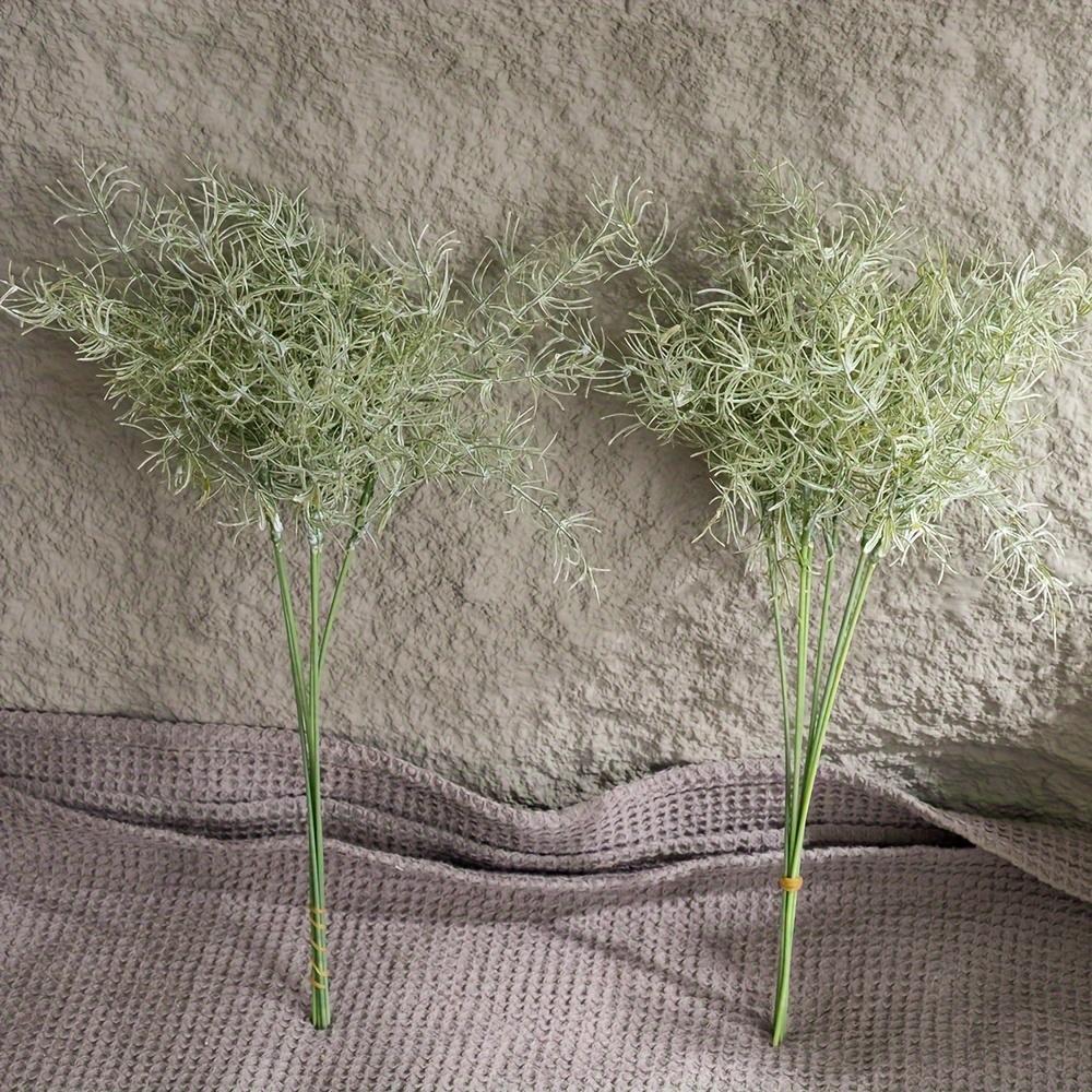 18pcs Faux Rosemary Plants - Artificial Green Shrub Plants for Farmhouse, Garden, Porch, Patio, and Wedding Decorations, Perfect for Reunion Occasions