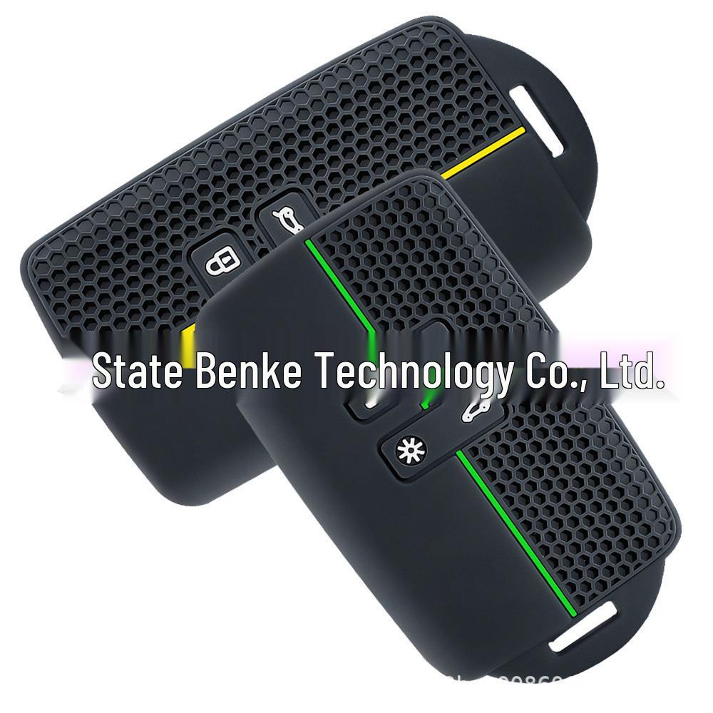 Suitable Key Case for Dongfeng Renault Kadjar, Koleos, Espace (Model '17) with Honeycomb Design