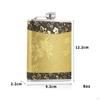 Bottle, Gift Set, Easy Clean Vodka Lightweight Wine Pocket Flasks for Fishing,