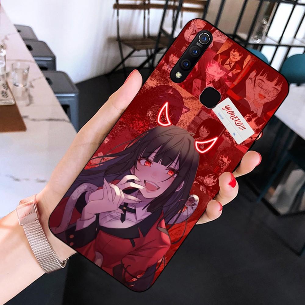 Japanese Anime Kakegurui Jabami Yumeko Phone Case For Huawei Y9 6 7 5 Prime Enjoy 7s 7 8 plus 7a 9e 9plus 8E Lite Psmart Shell