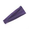 Neue Damen Unifarbene Elastische Haarbänder Yoga Stirnband Mode Turban Make-up Haarreif Vintage Geknotetes Haarband Haarschmuck