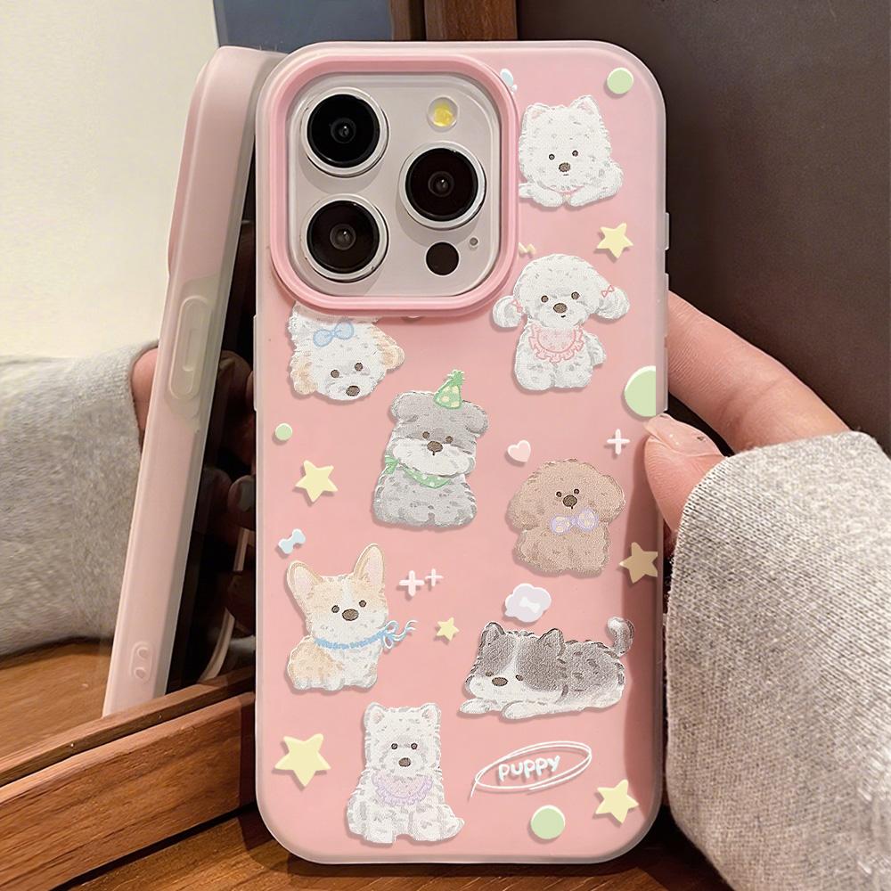 Malovaný kryt na telefon pro iPhone 15 11 13 14 pro 15 16 Pro Max 12 13 16 Pro Roztomilý Módní Vtipný Kryt na telefon se šňůrkou Nejnovější Doporučení Top prodeje