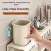 Wall-Mounted Kitchen Knife Rack Organizer