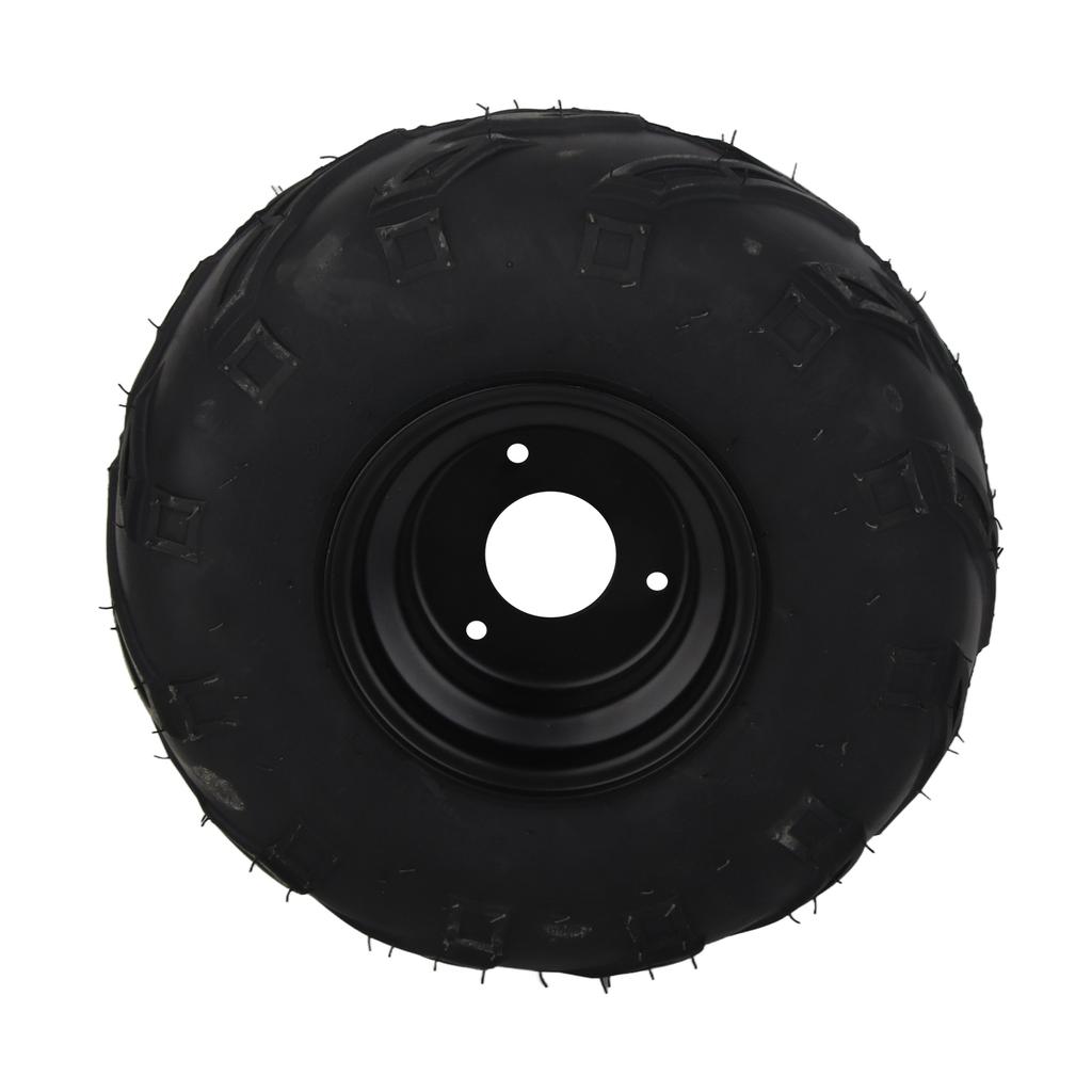 14570?6 ATV Tubeless Tire Tyre with 6in Rim Rubber Universal for Go Kart UTV Quad Bike 4 Wheelers