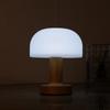 Lampe de Table LED Style Champignon Moderne Rechargeable par USB Contrôle Tactile Rétro Gradation Continue Veilleuse Décoration de Maison Ornement Chaud