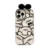 Luxury Piggy Black Tie Bow Cartoon Shockproof Phone Case For Iphone 13 12 11 Pro Max Xr Xs Max X 7 8 Plus Case Cute Cover 1096